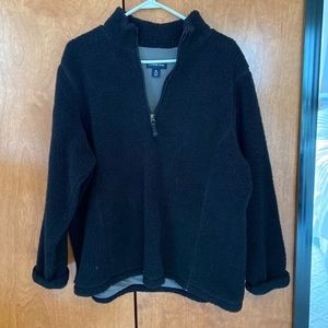 3/4 zip fleece pullover